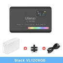 Ulanzi VL120 RGB Camera Light with Diffuser 2500-9000K CRI 95+ 3100mAh LED Video Light Panel for Camera Phone Photography Lights