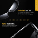 CoolPandas NEU Polarisierte Herren Sonnenbrille aus Legierung Blaue Spiegellinse Männliche Sonnenbrille Photochrome Brille UV400 Gafas De Sol