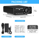 Nobsound Mini Subwoofer/Full-Frequency Mono Channel TPA3116 Digital Power Amplifier HiFi Integrated Class D Amp 100W