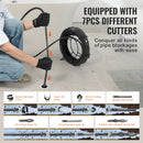 SucceBuy Drain Cleaning Cable Professional Sectional Drain Cleaner Cable Hollow Core Sewer Drain Auger Cable  Sink Floor Drain