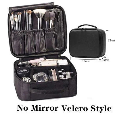 Female Professional Makeup Organizer Travel Beauty Cosmetic Case For Make Up Bag Bolso Mujer Storage Box Nail Tool Suitcase