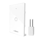 WiFi EU Interruptor De Luz Inteligente 120 Tipo Painel De Toque De Parede Sem Neutro interuptor inteligentes wifi switch