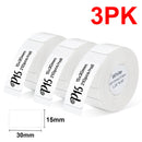 P15 Self-adhesive Thermal Label Printer Portable Wireless Bluetooth Label Maker Pocket Label Machine with P15 Label Paper Tape