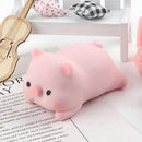 Creative Stress Relief Pull Pig Squishy Toy - Stretchy Mochi Tofu Ball - Decompression Vent Fidget For Adults - Suitable For Holiday Gifts, Fun And Cute Gifts, Birthday Gifts, Easter Gifts, Halloween Gifts, Christmas Gifts, P