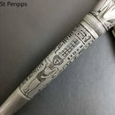 St Penpps Huge Size Fountain Pen Egypt Mars Brass Ink Pen Medium