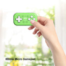 2025 8Bitdo Micro Gamepad Pocket Controller Designed for 2D Games Bluetooth-compatible Mini Game Console for Switch/Raspberry Pi