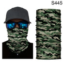 Camouflage Cycling Face Mask Scarf Neck Gaiter Men Seamless Bandana Women Headband Balaclava Tube Face Shield