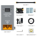 LASER TREE 20W 10W 5W Optical Power Laser Head 450nm Blue Light TTL Laser Module For CNC Engraver Wood Cutting DIY Tools