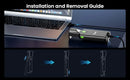 The Ledger | 2D Bluetooth Barcode Scanner with Back-Clip Design