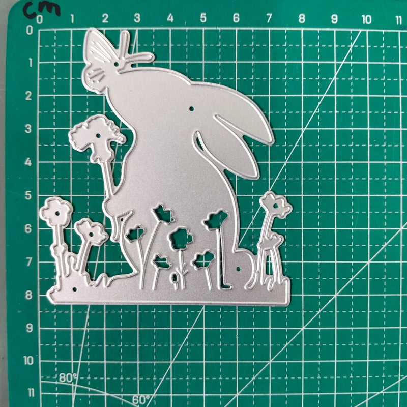 Easter Rabbit Scrapbooking Die Cut Carbon Steel Mold DIY Greeting Card Making Embossed Template Crafts Cutting Dies New Arrivals