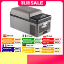 VEVOR 15L/20L Car Freezer Fridge, Portable Compressor Cooler with App Control for Camping, Travel, Outdoor & Home
