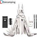 Daicamping DL30 Multitools Diy Multi Tool Multi-tool Folding Knife Scissor Cutter EDC Survival Gear Manual Multifunctional Plier