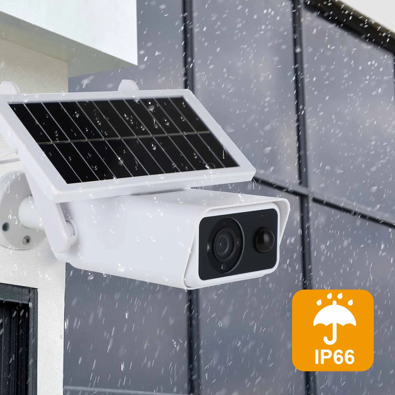 4K 8MP Wifi Solar Camera Wireless Battery Powered Outdoor 4MP IP Camera IP66 PIR Video Surveillance Security Bullet Cameras