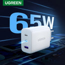 UGREEN 65W PD Fast Charger | Dual Type-C & USB-A Hub