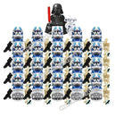 Hot Toys Star Wars 21pcs Republic Commando 501st Building Blocks TV6109 TV6106 Trooper Force 99 Hunter Crosshair Wrecker Brick