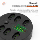 Extension, electrical extension, USB socket, outlet line filter, socket extension, coibeu, electric extension, USB socket