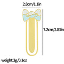 Cute Hello Kitty Series Bookmarks Metal Book Page Holders Anime Fans Collection Gift for Book Lovers Book Accessories