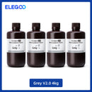 Elegoo 1KG/2KG/4KG UV Resin 2.0 For 3D Printer SATURN 3 ULTRA 3D Printing Material UV Resin Normal 1kg Liquid Bottle
