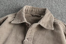 The Corduroy Archive | Men's Cotton Corduroy Long-Sleeve Overshirt