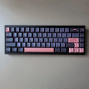 Night Sakura Pbt Keycaps Cherry Profile Japanese Korean Russian German Spanish Arabic French Big Set Key Caps For Mx Switches