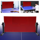 Table Tennis Rebound Board Rebounder with 8 Red Rubbers Improved 2nd Generation Pingpong Return Board Self Training Equipment
