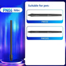 PN06F Felt Nibs Standard Replacement Pen Nibs for Huion Digital Drawing Pen PW550, PW550S, PW600, PW600S