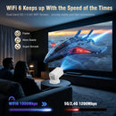The Cine Nomad | 1080P Auto-Focus Portable Projector