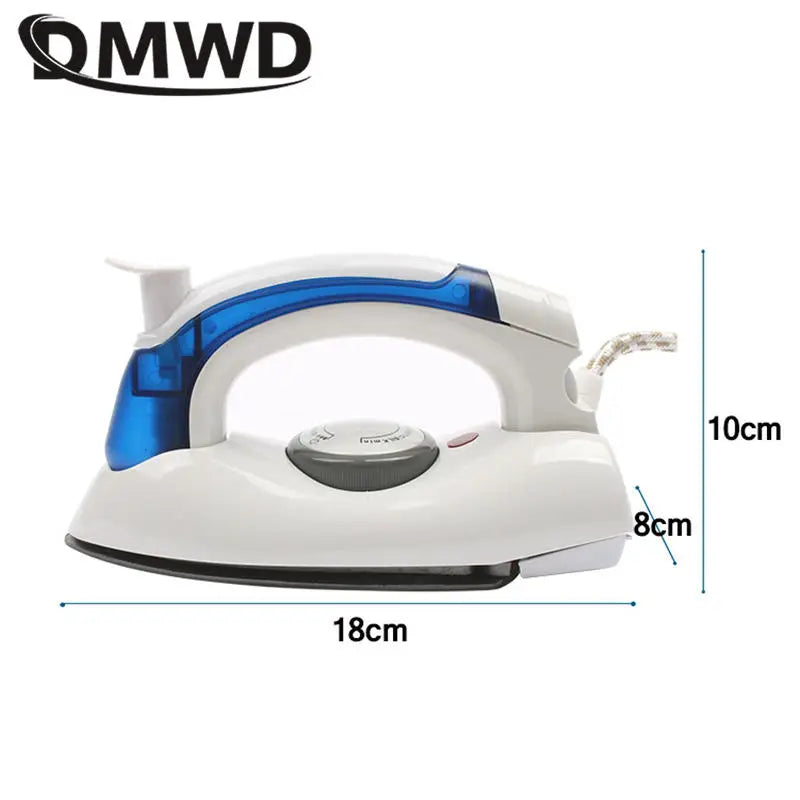 700W 110V 220V Collapsible Flatiron Folding Travel Steam Iron Mini Electric Flatiron Adjusted Temperature Steam Electric Irons