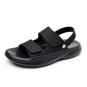 Sandals for Men 2026 New Summer Breathable Soft Bottom Casual Anti Slip Wear Beach Shoes Dual Purpose Driving Slippers Sandals
