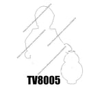 Action Figures Movie accessories Building Blocks Bricks toys TV6107 TV8047 TV8048 TV8049 TV8050 TV8051 TV8052 TV8053 TV8054