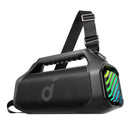 Soundcore Boom 2 Plus Outdoor Speaker, 140 W, 2 + 2 Channel, BassUp 2.0, 20h, Quick Charge, IPX7 Waterproof, RGB Lights, USB-C, Po