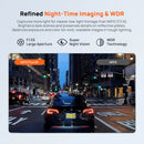 70mai M310 Plus 2K Dash Cam 1440P Image Enhanced Night Vision f/1.55 Aperture 24H Parking Mode Smart Voice Control Car Camera