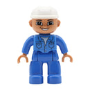 Big Size Action Figures City Princess Policemen Family Building Block Doll Character Accessory Assembly Toys for Children Gift