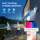 1080P IP Camera Ycc365 Plus Outdoor Home Security Auto Tracking AI Human Detection Camera WIFI CCTV Surveillance Camera