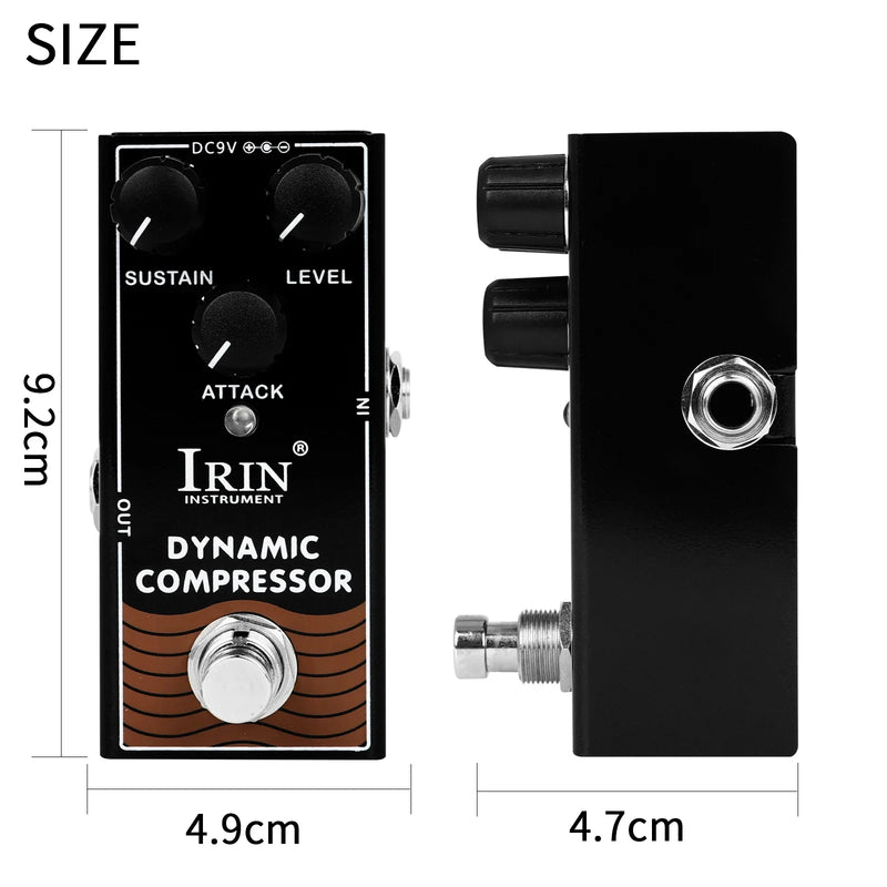 IRIN RF Series Electric Guitar Pedal True Bypass Single Pedal Overdrive Distortion Delay Effect Pedal Guitar Accessories & Parts