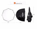 Godox 80cm 31.5in Portable Octagon Softbox Flash Speedlight Speedlite Umbrella Softbox Brolly Reflector (Softbox Only)