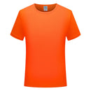 Quick-drying T-shirt  Breathable Round neck Top Solid Color Sports Men/Women Same Custom Printed Embroidery Print logo picture