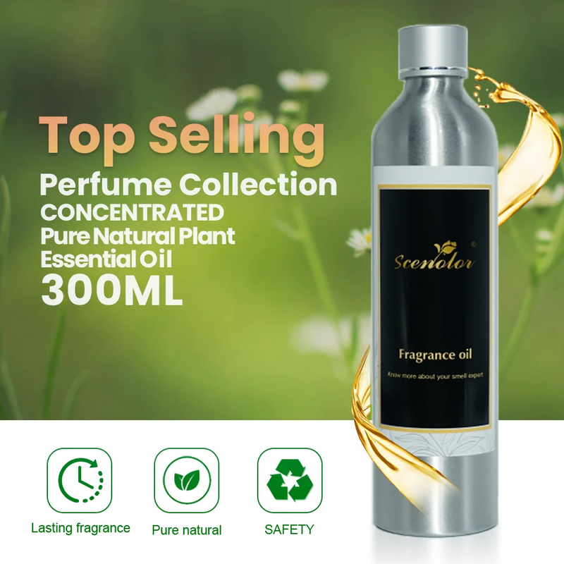 Hotel Perfume Top Selling Essential Oil 300ml Home Scent air Freshener For Aroma Diffuser Machine Pure Plant Extrat Fragrance