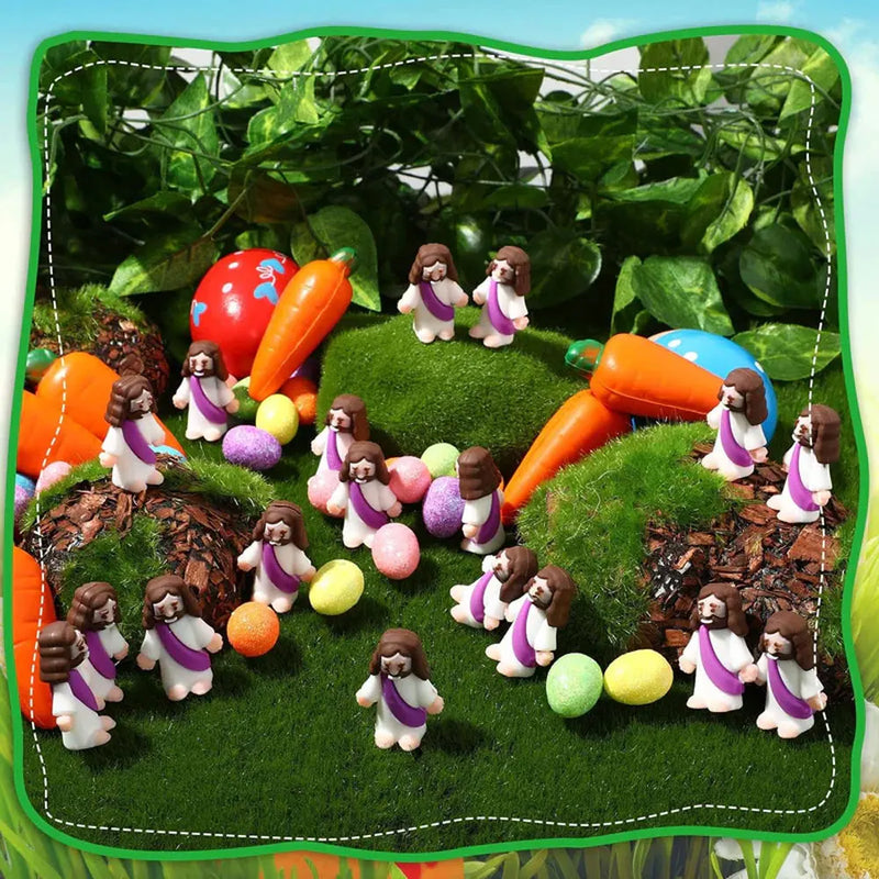 Easter Mini Jesus Figurine Toys