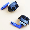 Car Styling 1PCS Left or Right Headlamp Headlight Washer Sprayer Nozzle Jet & Clip for Saab 9-3 93 2003-2012 12803972 128039723