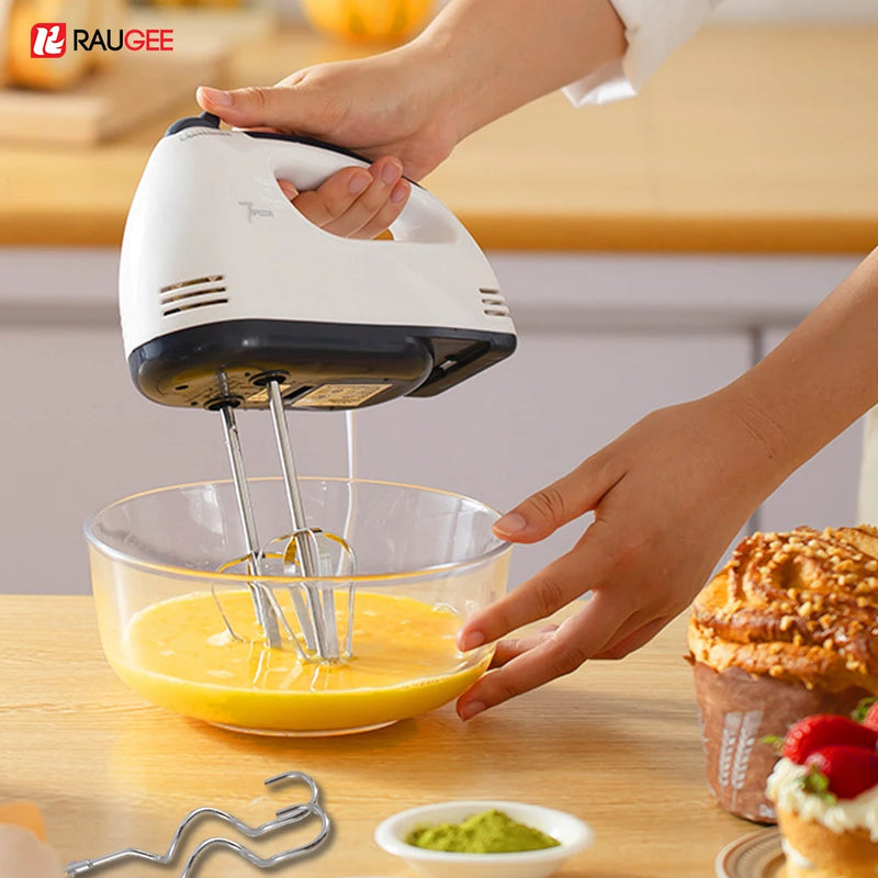 Electric Egg Beater Professional Handheld Blender Mixer Egg Beater Automatic Cream Blender Dough Cake Baking Pastry