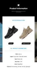The Foundry Guard | Steel Toe Industrial Safety Sneakers
