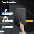 6500W Electric Water Heater Fast Heating 86-131℉ Thermostat Function Shower Kitchen Instant Heating Water Heater High Safety