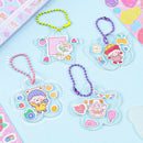 52 Teile/Set Goo Card Diy Schlüsselanhänger Goo Disc Card Spielzeug Kawaii Handbuch Material Aufkleber Nette Schüler Schreibwaren