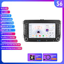 GPS Android 14 Auto Radio for Volkswagen VW Passat B6 B7 T5 Tiguan Touran GOLF POLO Carplay 4G Car Multimedia GPS 2din Autoradio
