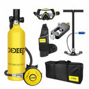 The Abyss Companion | 1L Portable Mini Scuba Diving System with Hand Pump