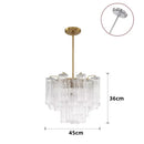 The Amber Atelier | Hand-Set Murano Glass Chandelier