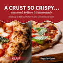 The Forge 420 | Countertop Electric Pizza Oven with 12-Inch Stone Plate