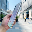 Laser Gradient Clear Case For Samsung S24 S23 S22 Ultra S21 Plus S20 FE Note 20 10 Pro A73 A53 A33 A13 5G Colorful Rainbow Cover