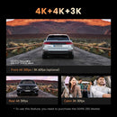 DDPAI Z90 Master 4K+4K Dual Car Dashcam Front and Rear Dual HDR Dash Cam GPS ADAS Parking Night Vision Camera DVR Video Recorder